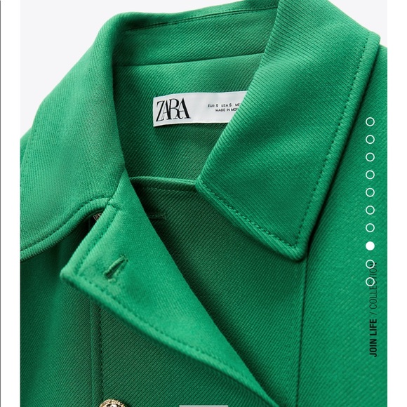 Zara buttoned tailored coat - Picture 15 of 16